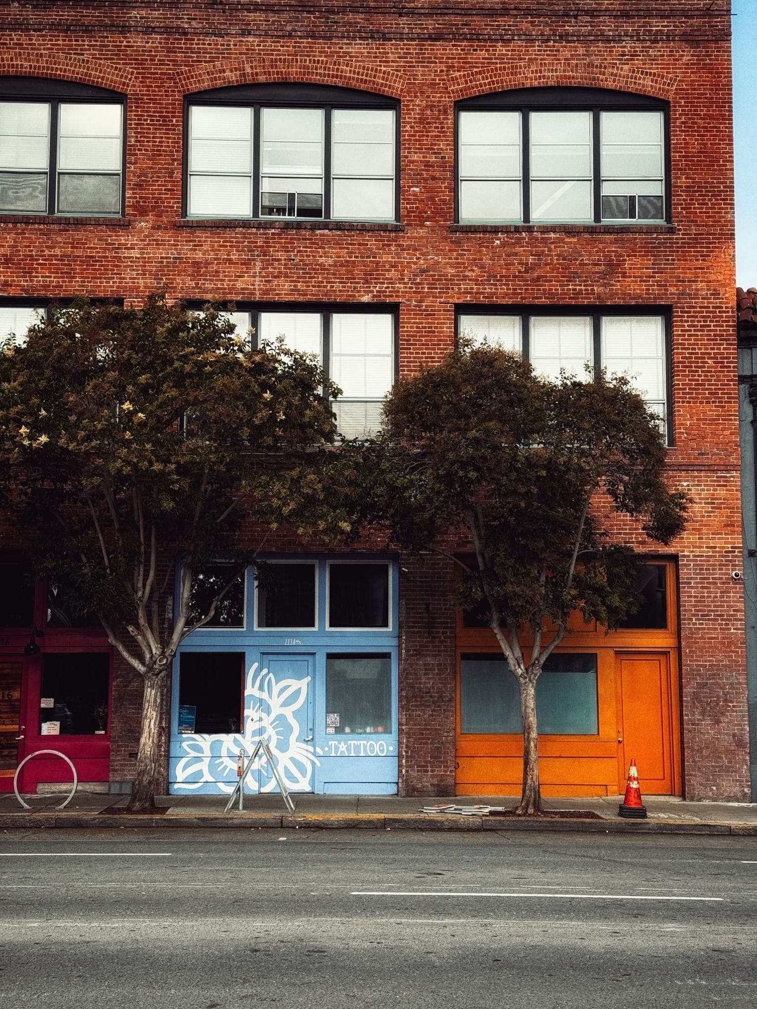 Historic brick storefronts, the kind of masonry around the square that cannot take high pressure